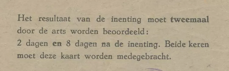 Inkopper #1 / Besmettingsgevaar in 1951