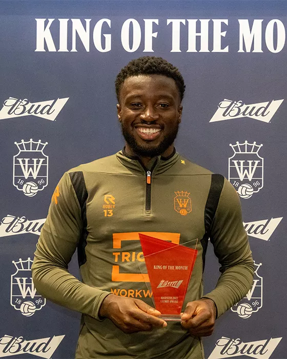 Owusu 'King of the Month'