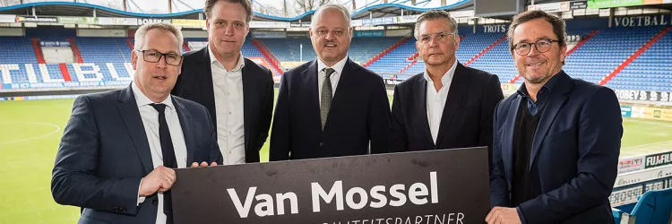 Van Mossel en Willem II verlengen samenwerking