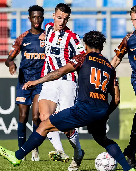 Willem II speelt gelijk tegen Vitesse