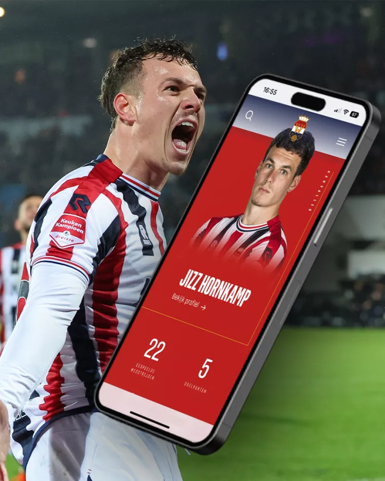 Nieuwe website Willem II