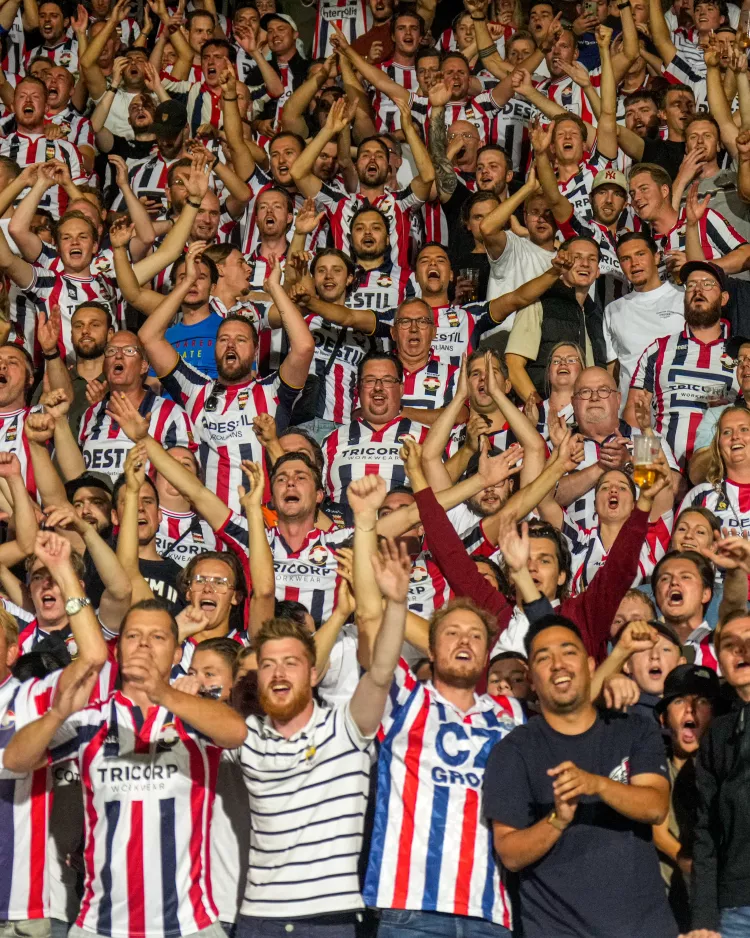 Een Willem II’er loopt nooit alleen