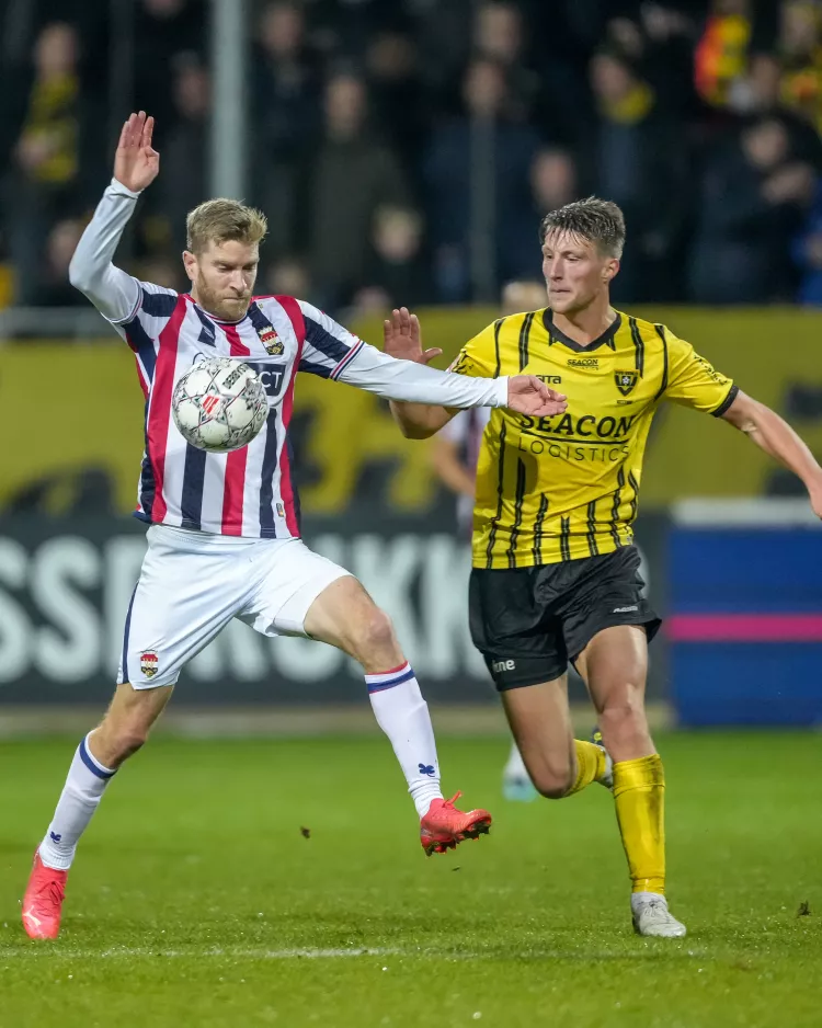 Subtopper in Koning Willem II stadion