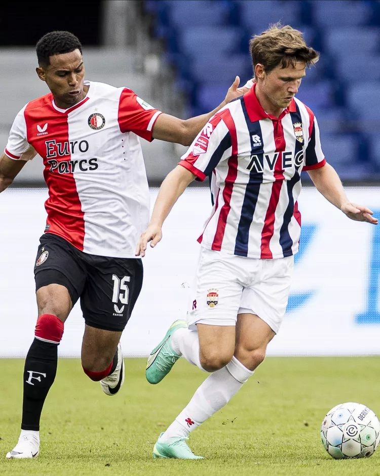 Willem II verliest in De Kuip van Feyenoord 