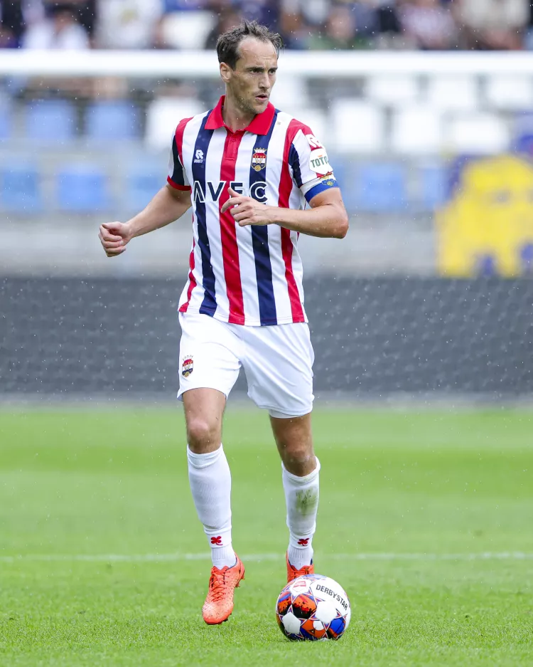 Freek Heerkens & Erik Schouten aanvoerders Willem II