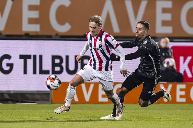 Willem II en Jong Ajax delen de punten