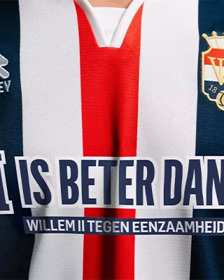 Hoofdsponsor AVEC maakt plaats op wedstrijdshirt voor 'II is beter dan I'